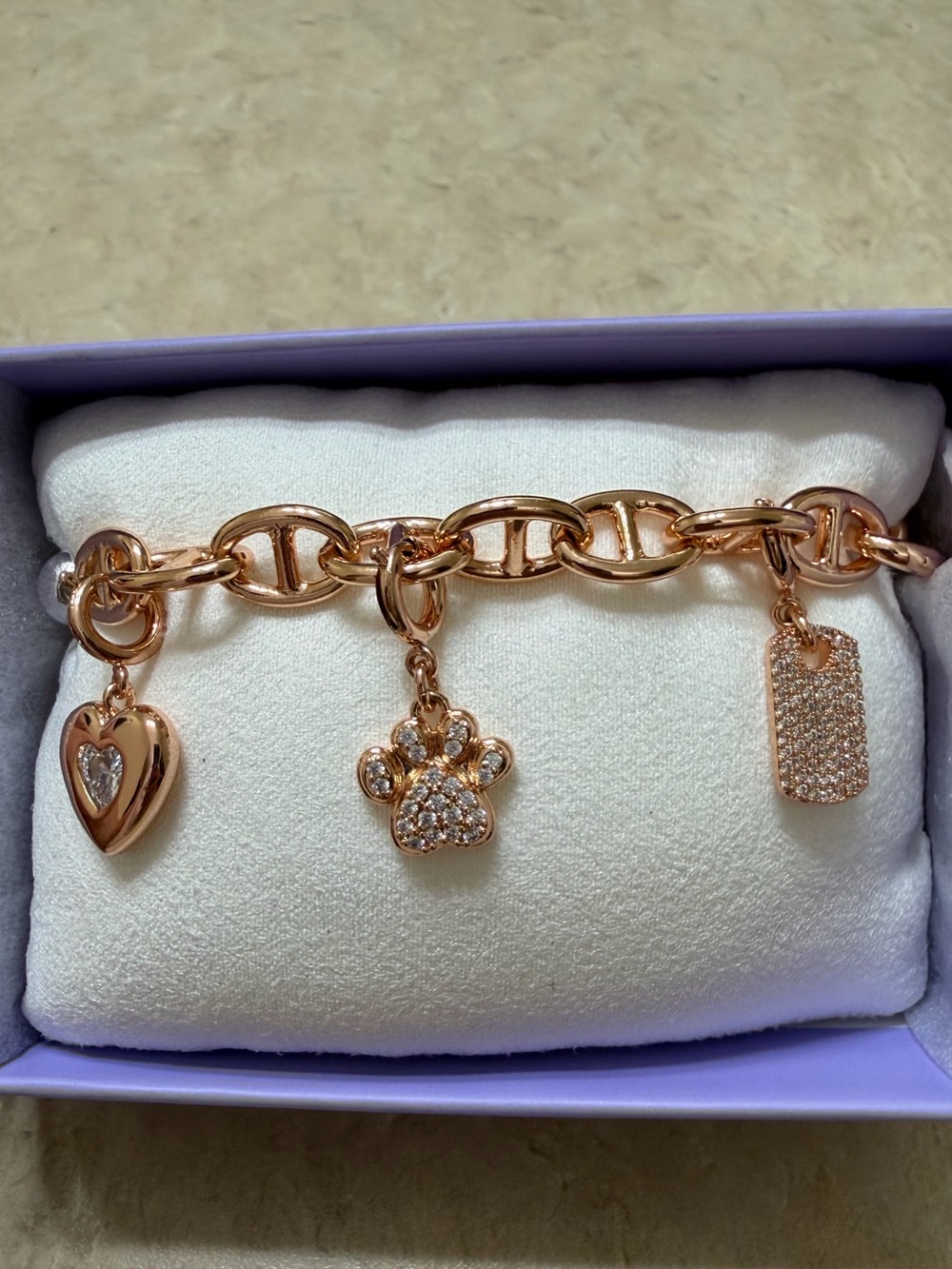 Bomb Party Charmelier Charm Bracelet-A Furry Soulmate BR47888